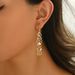 2025 New Digital with Geometric Design, High Quality Earrings, Small and Unique Gold Versatile Earrings for Women_ipsvogv.com