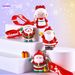 Christmas Small Gift Keychain Cartoon Santa Claus Doll Female Bag Pendant Snowman Creative Gift_ipsvogv.com
