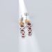 Designer Style Personalized Red Agate Earrings Insect Design High Grade S925 Silver Natural Gemstone Earrings_ipsvogv.com