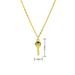 Spanish Lock & Key Pendant Necklace - Gold Plated Copper With Zircon Accents, Dainty Clavicle Chain For Women, Light Luxury Niche Design_ipsvogv.com