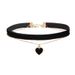 Hot Selling Red Heart Clavicle Chain Pearl Rose Flower Necklace Niche Design Toast Dress Accessories_ipsvogv.com