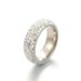 Women's Jewelry Diamond Studded Curved Couple Rings Niche Design Rings Titanium Steel, No Fading High End And Cold Style Jewelry_ipsvogv.com
