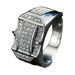 Zhenrong Handmade Jewelry Fashion Diamond Set Men's Ring_ipsvogv.com