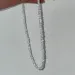Fashion Mulit-cut Glass Crystal Irregular Beaded Choker Necklace For Women Transparent Vintage Korean Collarbone Collar Neck_ipsvogv.com