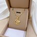 Anchor 【 】 Cross Light Luxury Charm Gorgeous Full Diamond Necklace Women's Versatile Clavicle Titanium Steel Chain 【 】_ipsvogv.com