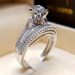 Accessories Couple Pair Creative Men's And Women's Fashion Engagement Ring_ipsvogv.com