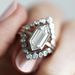 Sanjie's New Jewelry Simple And Personalized Color Zircon Diamond Crystal With Diamonds For Women's Ring Set_ipsvogv.com