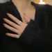 for Exquisite Zircon Double Women's Layer Instagram Trendy, Luxury And Unique Design, High Sense Index Finger Ring With Trendy, Design,_ipsvogv.com