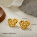 Women’s Jewelry Set Fashion Gold Heart Earrings Retro Exaggerated Large Earrings Personality Heart Shaped Design Ear Jewelry_ipsvogv.com