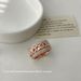 S Sterling Silver Cuban Chain Ring With Rotatable Pendant Full Of Diamonds, Luxurious Sophisticated Temperament, Light_ipsvogv.com