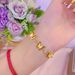 Korean Version Of Golden Titanium Steel Butterfly Bracelet For Women, Light Luxury, Niche, Simple And Niche Design That_ipsvogv.com