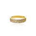 Summer INS Style Simple 3 Row Diamond Ring Ladies Trendy High End Hand Jewelry Couple Index Finger Ring_ipsvogv.com