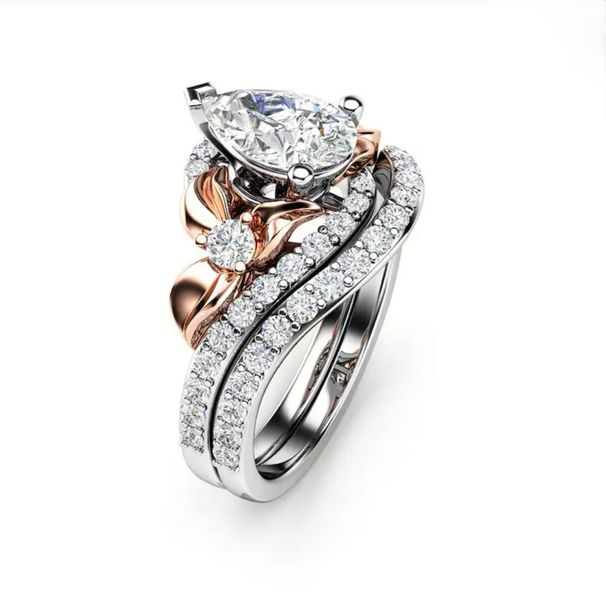 2024 New Jewelry Creative Gold Plated Zircon Fashion Matching Ring Men's And Women's Hand Accessories_ipsvogv.com