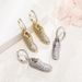 Creative Fashion Sports Trend Dia Copper Personality Shoes Gold Earrings_ipsvogv.com
