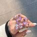 Wedding Series S Sterling Silver Ring Women's Pink Zircon Design Sense, Temperament Fashion Handicraft_ipsvogv.com
