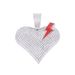 Unisex Hot Selling Alloy Full Diamond Heart Moving Pendant Men's Cool Hip Hop Heart Shaped Necklace Jewelry_ipsvogv.com