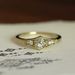 Sanjieins Internet Celebrity New Simple And Fashionable Square Diamond Gold Ring Creative Zircon Women's Jewelry_ipsvogv.com