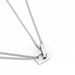 Double Layer Necklace For Men And Women, Versatile Necklace, Titanium Steel, Non Fading, High End Clavicle Chain For Men_ipsvogv.com