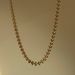 Women's Jewelry Set Fashion Retro Style Titanium Steel New Wheat Ear Geometry Five Chain Necklaces_ipsvogv.com