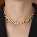 9mm Diamond Cuban Chain Copper Gold-plated Zirconium Inlaid Hip-hop Fashion Necklace Accessory_ipsvogv.com