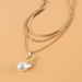 Necklaces Personalized Special Shaped Pearl Pendant Clavicle Chain Multi Layer Necklace For Women_ipsvogv.com