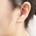 Women’s Jewelry Set Fashion Fashion and simple heart shaped lucky clover earrings and bracelet set Rose gold electroplating_ipsvogv.com