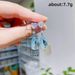 Cao Shi's Exquisite Sea Blue Treasure Color Crystal Zircon Summer New Product Light Luxury Pear Shaped Droplet Earrings_ipsvogv.com