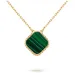 Four Leaf Clover Necklace Designer Jewelry Pendant Necklaces 18 Styles Heart Gold Sier Rose Plated Link Chain White_ipsvogv.com