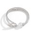 European And American Jewelry Hip-hop Irregular Alloy Open Personalized Dia Inlaid Pearl O-shaped Bracelet Set_ipsvogv.com