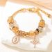 Hot Selling Cartoon Gold Potter Pendant Bracelet, Women's Pan Style DIY Crystal Bead Bracelet_ipsvogv.com