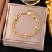 Uniquely Designed Neutral Style Multi-layer Chain Winding Interval Bead Stainless Steel Cross Necklace For Women_ipsvogv.com