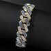 Hot selling Full Diamond Alloy Bracelet, Trendy Hip Hop Cool Men's Bracelet Jewelry_ipsvogv.com