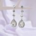Unisex Earrings Bridal Glass Water Drop Diamond Earrings Earrings Valentine's Day Gift_ipsvogv.com
