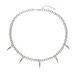 Design, Cool Style, Versatile Titanium Steel Necklace, Men's Trendy Brand, Punk Hip Hop Tassel Rivet, Light Luxury Clavicle Necklace_ipsvogv.com