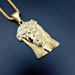 Titanium Jesus Necklace Street Hip-Hop Stainless Steel Pendant_ipsvogv.com