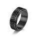 Celtic knot stainless steel rotating ring ring male and female couple proposal wedding ring_ipsvogv.com