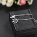 New Fashion Jewelry Bohemian Life Tree Water Droplet Opal Double Layer Necklace_ipsvogv.com