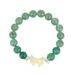 Natural Green Strawberry Crystal Yellow Water Bow Bracelet Simple And Fashionable Women's Novice String_ipsvogv.com