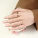 Men's Jewelry Rotatable Stainless Steel Male And Female Couple Ring Gold 6MM Rotating Smooth Plain Ring Index Finger_ipsvogv.com