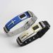 Titanium Mesh Stainless Steel Bangle Gold Cross Men's Bracelet Hip Hop Jewelry_ipsvogv.com