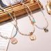 New Chinese Flower Necklace Monet Garden Oil Painting Series Niche High Grade Pearl Baroque Necklace Women_ipsvogv.com