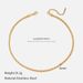 European And American Fashion New 3mm/4mm Twist Chain Necklace For Women Simple Stainless Steel Necklace Necklace Jewelry Wholesale_ipsvogv.com
