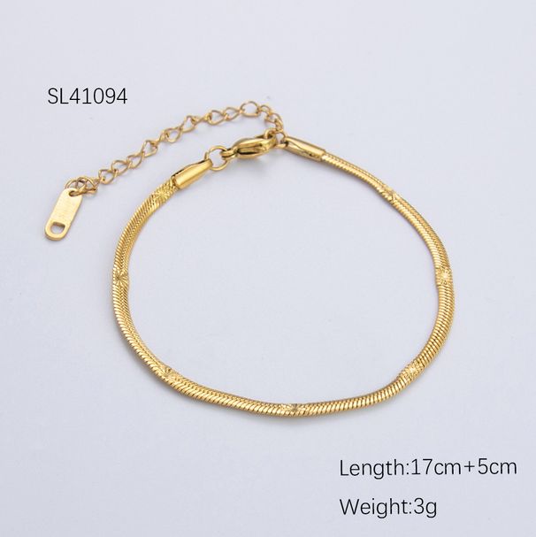 Retro Waves 304 Stainless Steel Bracelets In Bulk_ipsvogv.com