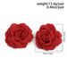 Fabric Rose Flower Stud Earrings Female 2025 Summer Trendy Sweet Cute Muse Temperament Travel Dating Accessories_ipsvogv.com