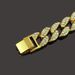 Accessories Hot Sale Hip Hop Diamond-Encrusted Cuban Bracelet Fashion Trendy Men's Jewelry_ipsvogv.com