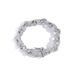 Hip-Hop New Style Figure-8 Infinite Cuban Full Diamond Pig Nose Trendy Men's Coffee Bean Bracelet_ipsvogv.com