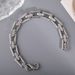 Titanium Bracelet For Men, High-End Hip-Hop Stainless Steel Chain, Niche Design Personality Jewelry_ipsvogv.com