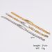 AML Fashion Stainless Steel 3:1NK Pressed Middle Flower Curved Tag Splicing Chain Hip-Hop Men_ipsvogv.com