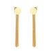 Fashionable Temperament, High-end Sense, Tassel Long Stainless Steel Geometric Earrings, Women's Non Fading Ear_ipsvogv.com