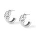 Women's Jewelry Winding C Shaped Earrings Light Luxury High End Design French Fashion Versatile Earrings Simple Earrings_ipsvogv.com